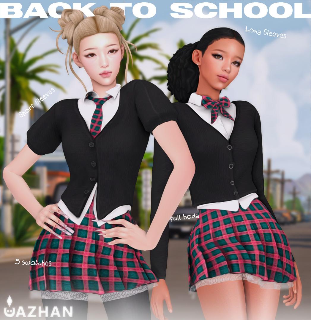Комплект для школьниц "BACK TO SCHOOL"