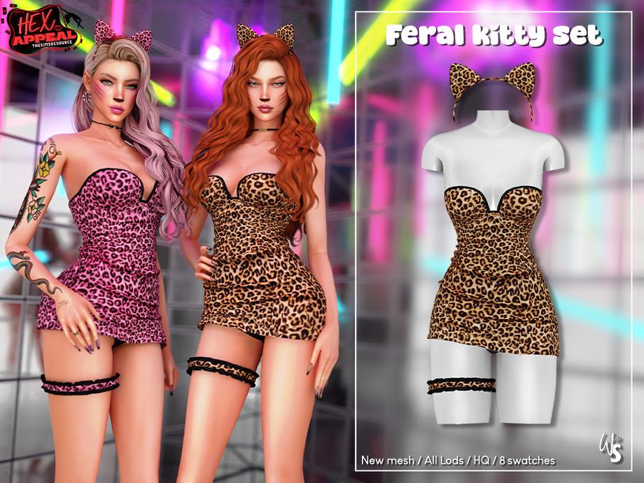 Комплект кошечки "Hex Appeal - Feral Kitty Set"