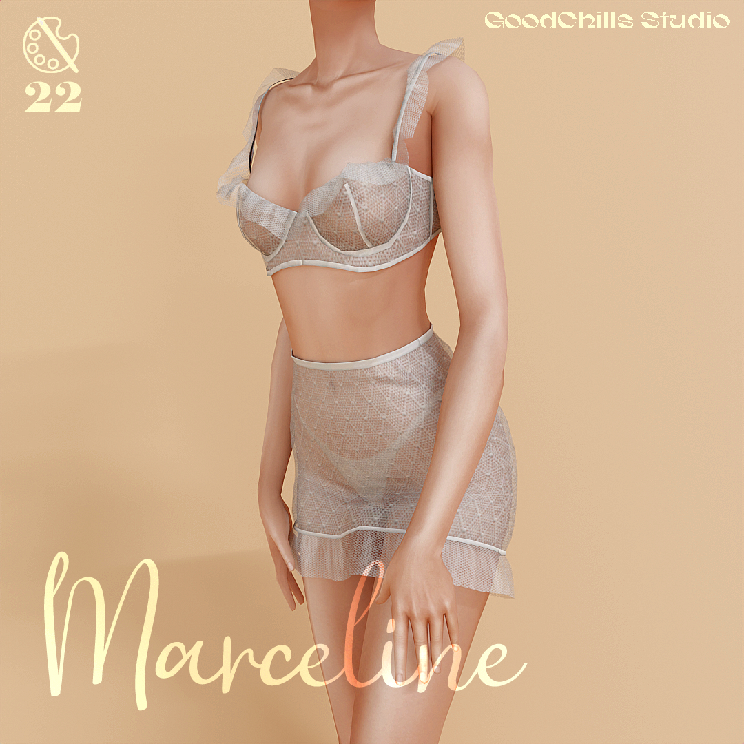 Комплект нижнего беля "Marceline Lingerie Set"