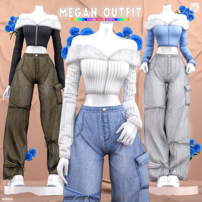 Комплект одежды для симочек "Megan Outfit"