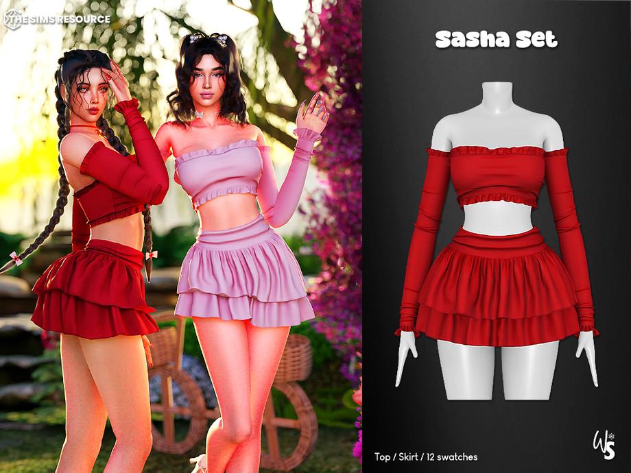 Комплект одежды для симочек "Sasha Clothing Set"