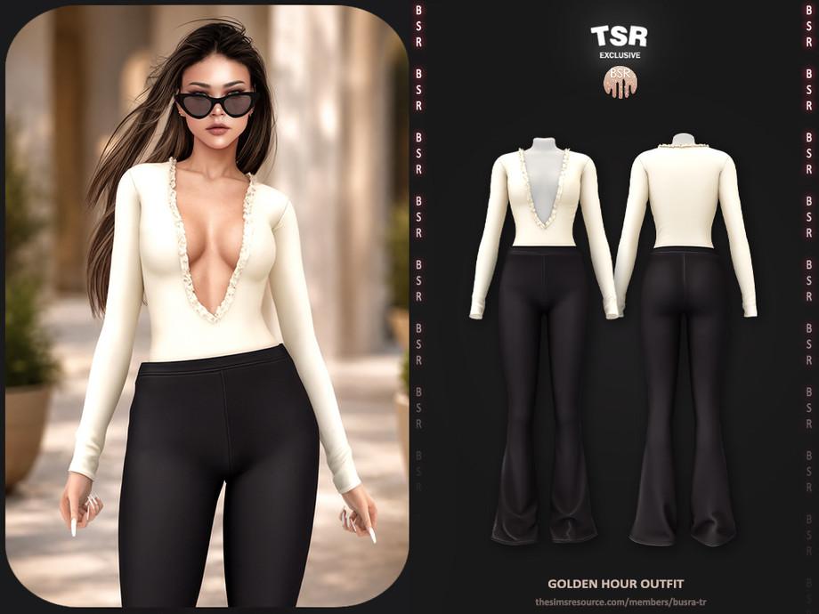 Комплект одежды для симочек "SET-Golden Hour Outfit"