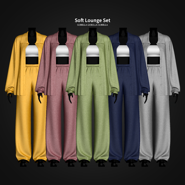 Комплект одежды для симочек "Soft Lounge Set"