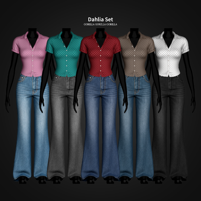 Комплект одежды для симочки "Dahlia Set"
