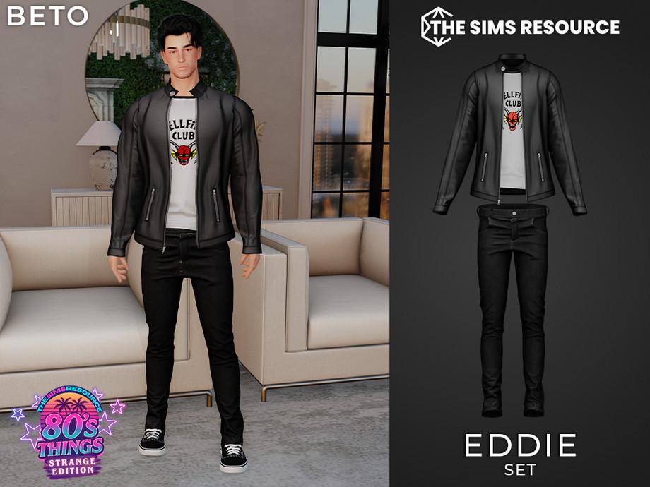 Комплект одежды для симов "Eddie"