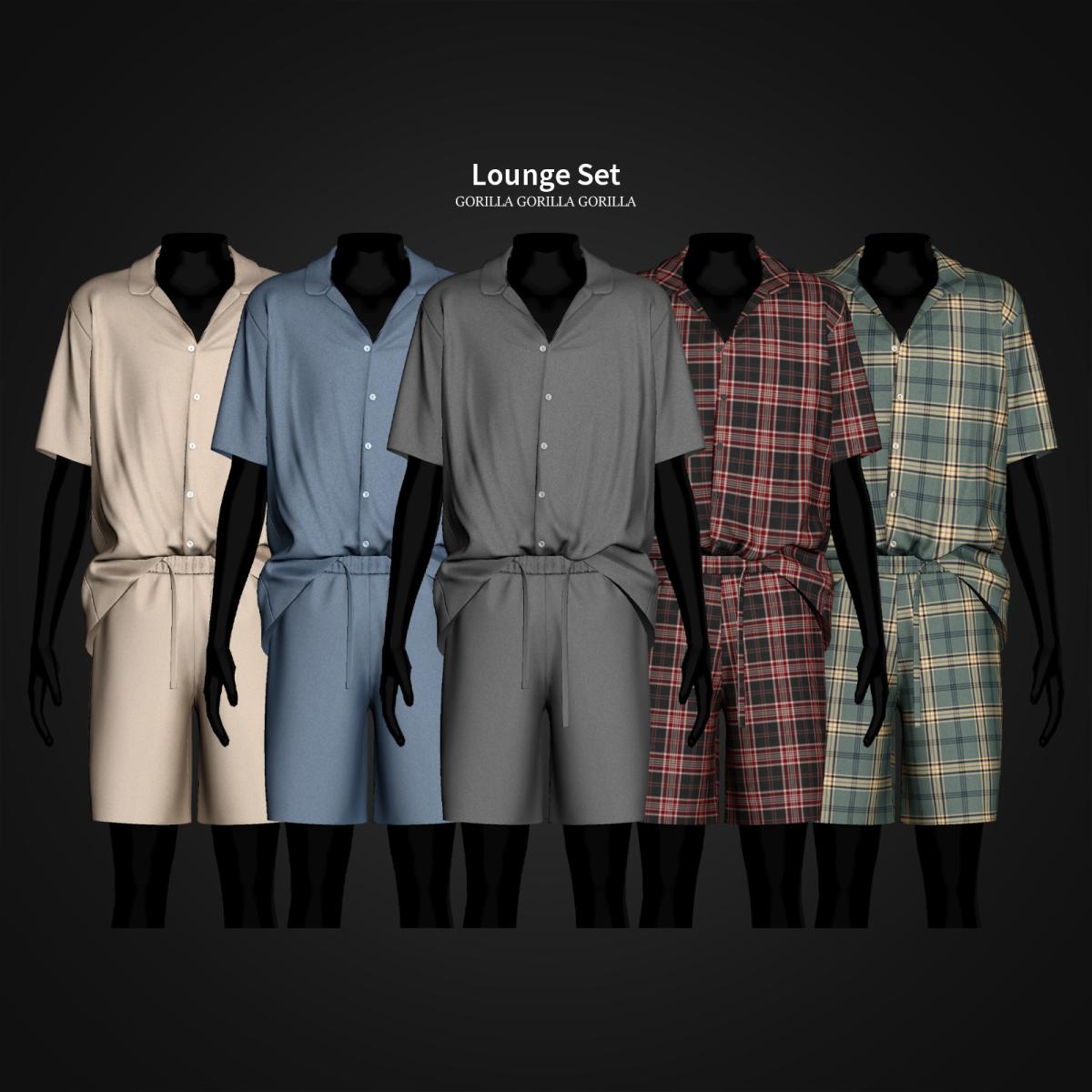 Комплект одежды для симов "Lounge Set"