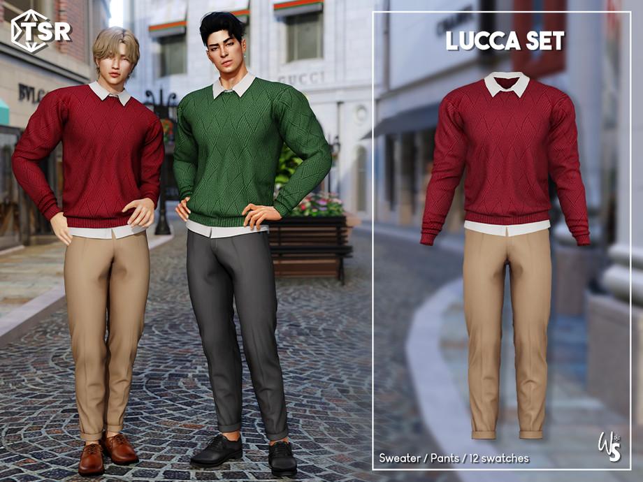 Комплект одежды для симов "Lucca Clothing Set"