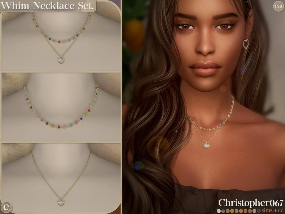 Комплект ожерелий для симочек "Whim Necklace Set"