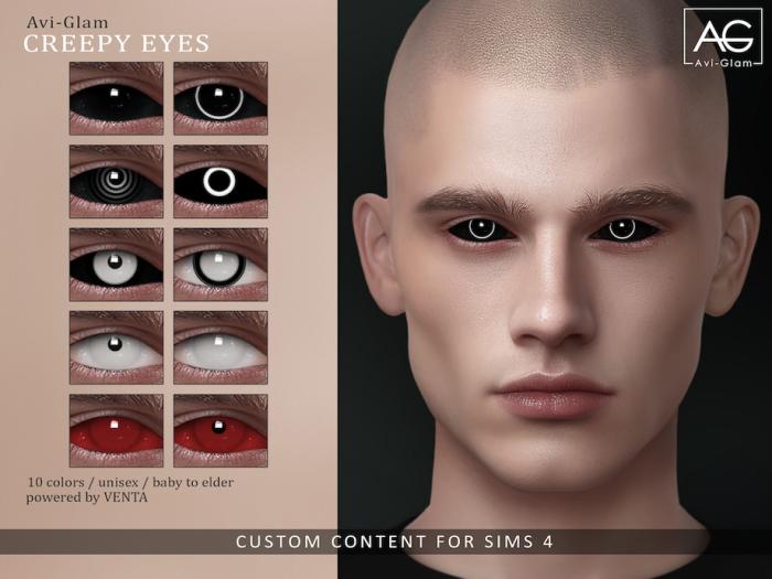 Контактные линзы "Creepy Eyes"