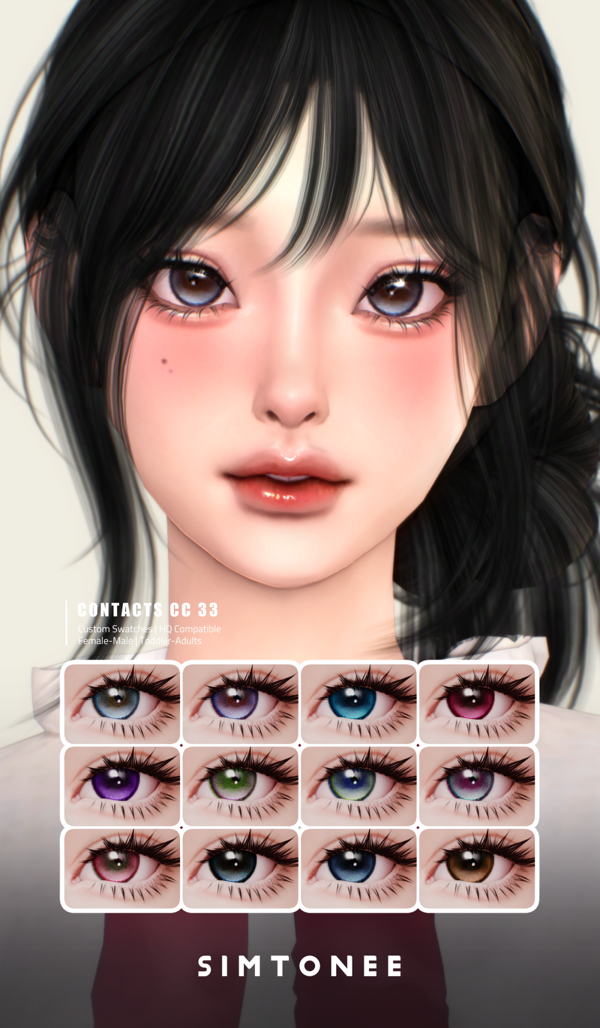 Контактные линзы "Eye Contacts CC 33"