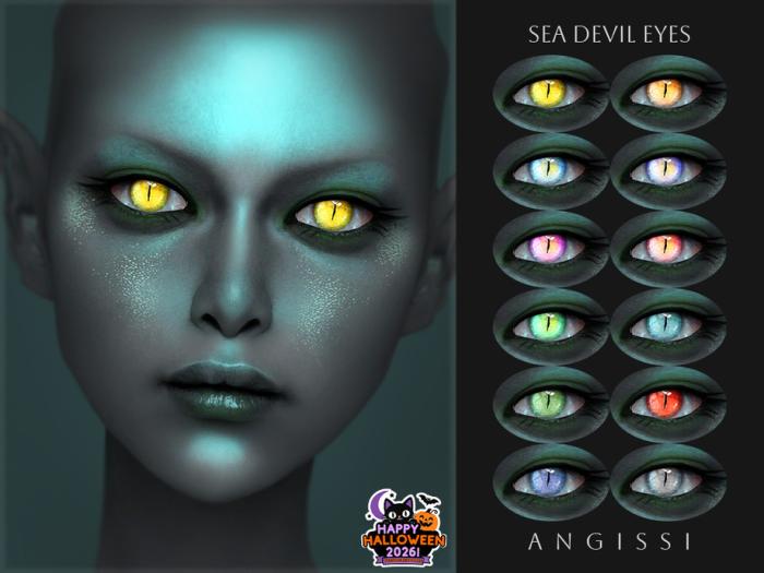 Контактные линзы "Sea Devil Eyes"
