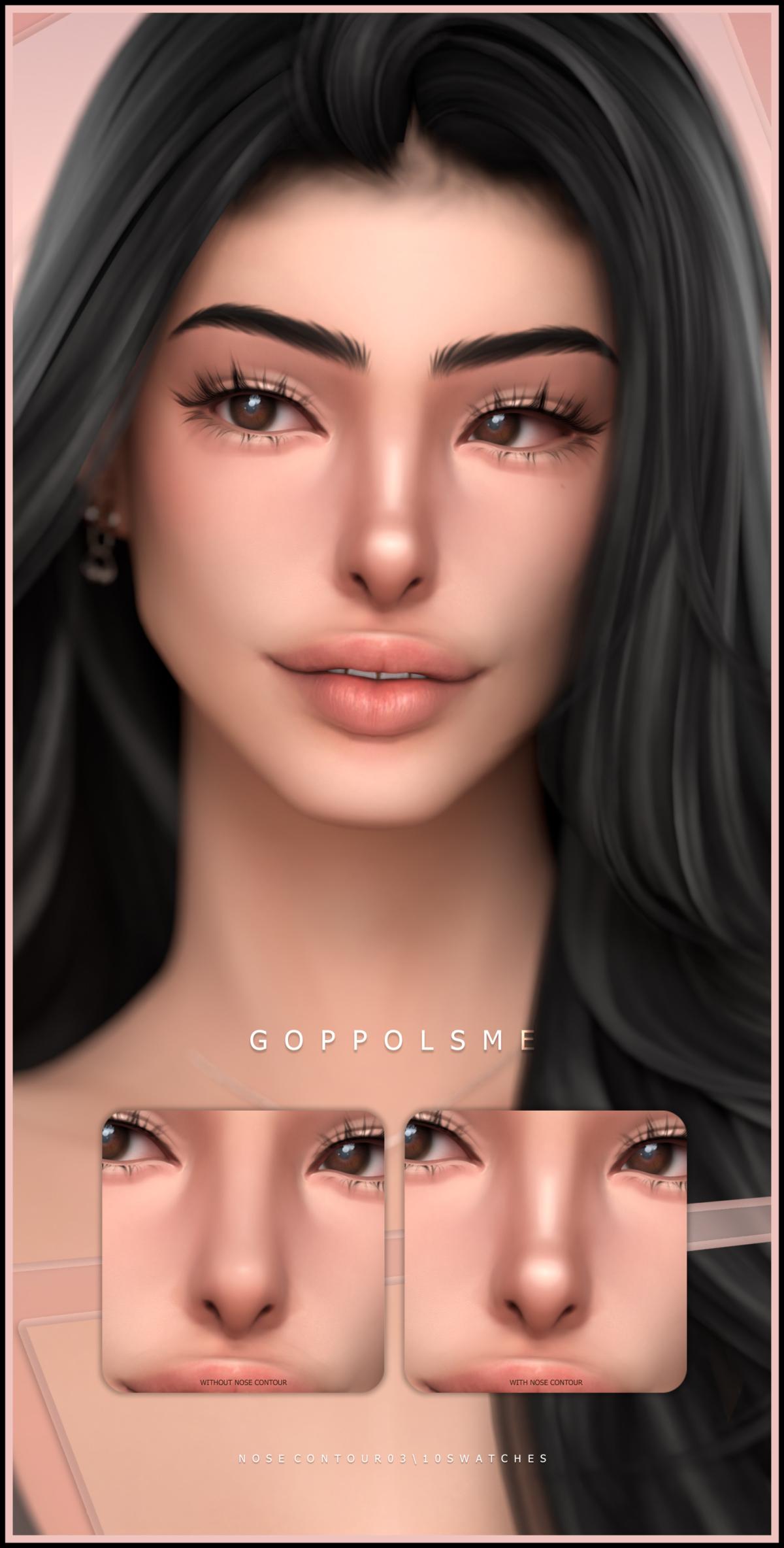 Контуринг "NOSE CONTOUR 03"