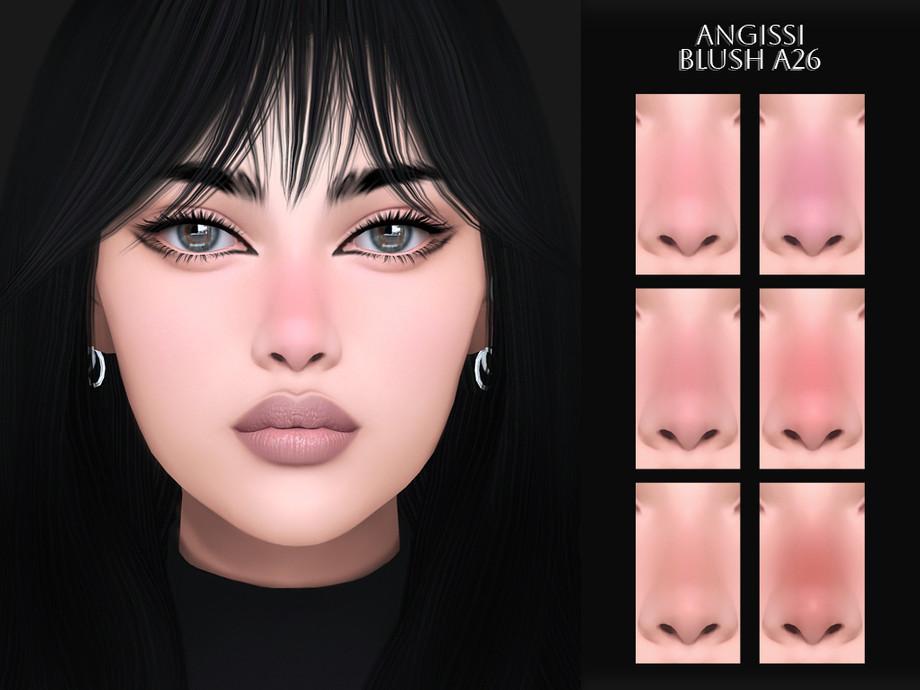Косметика и линзы "BLUSH A26, Lipstick A169, Eyeliner A152 & EYES A183"