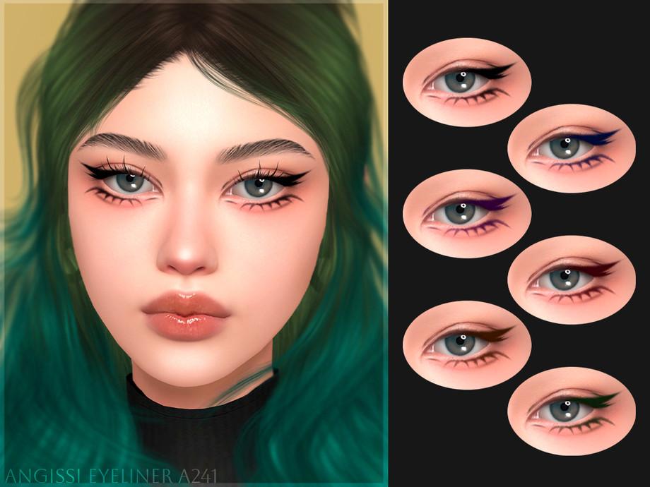 Косметика и линзы "Eyeliner A241, EYES A273 & Lipstick A213"