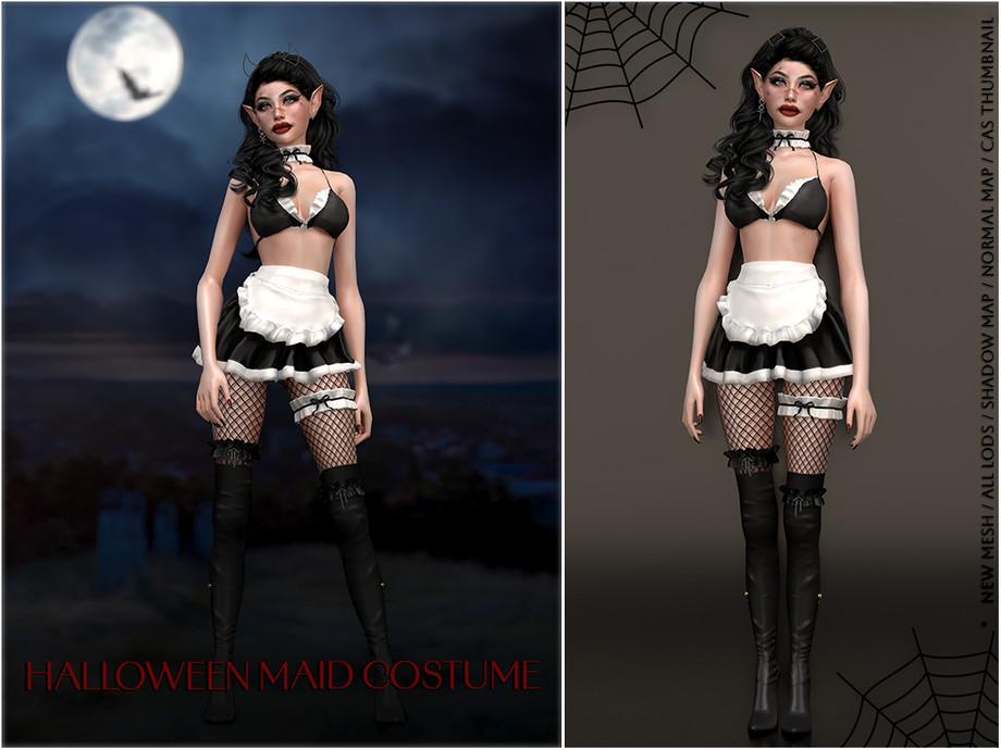 Костюм горничной для Хэллоуина "Maid Costume - Halloween Special"