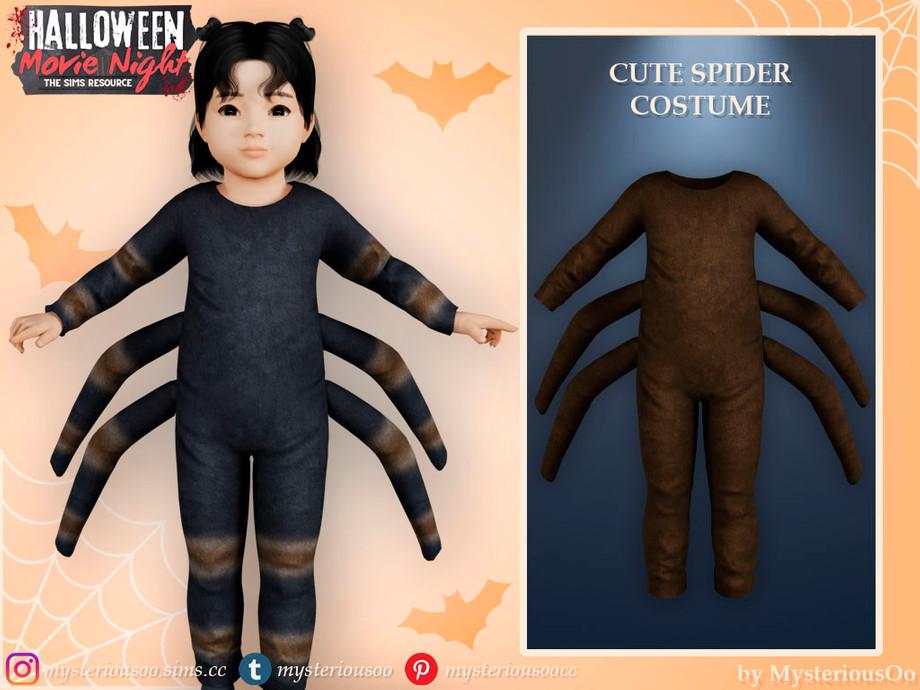 Костюм паука для тоддлеров "Halloween Movie Night - Cute spider costume"