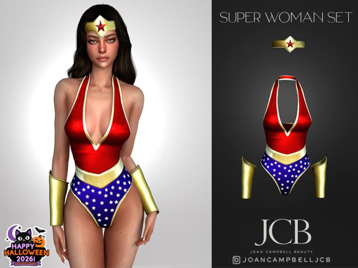 Костюм супервумэн "SUPER WOMAN COSTUME SET"