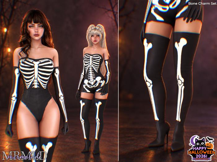 Костлявый сет "Bone Charm Set"