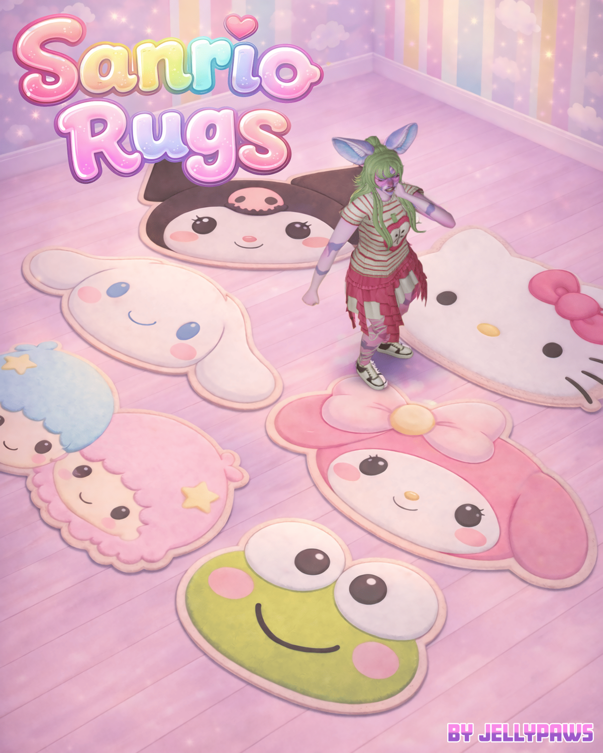 Ковры для детской "Sanrio Rugs"