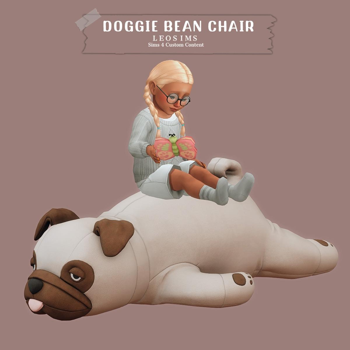 Кресло-мопс "Doggie Bean Chair"