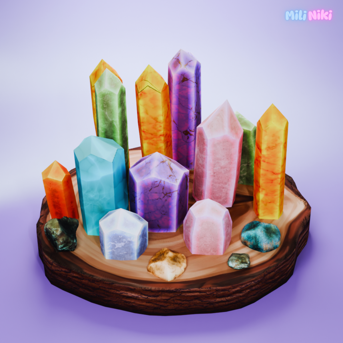 Кристаллы "Mindful Crystal Collection"