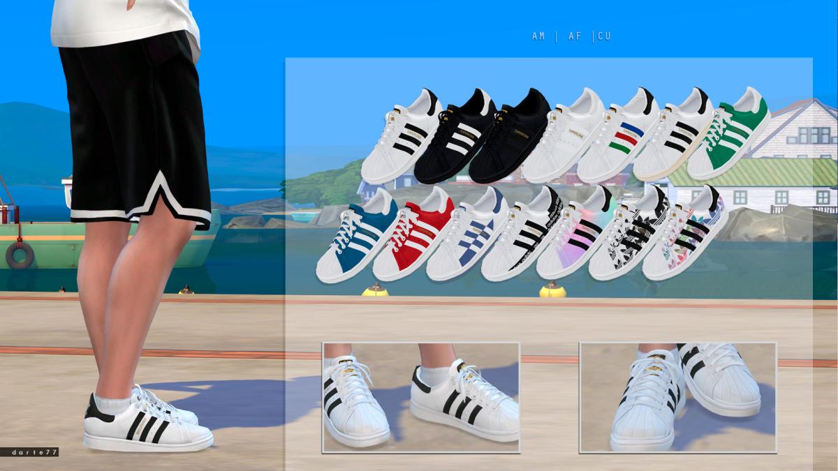 Кроссовки для мужчин, женщин и детей "Adidas Superstar"