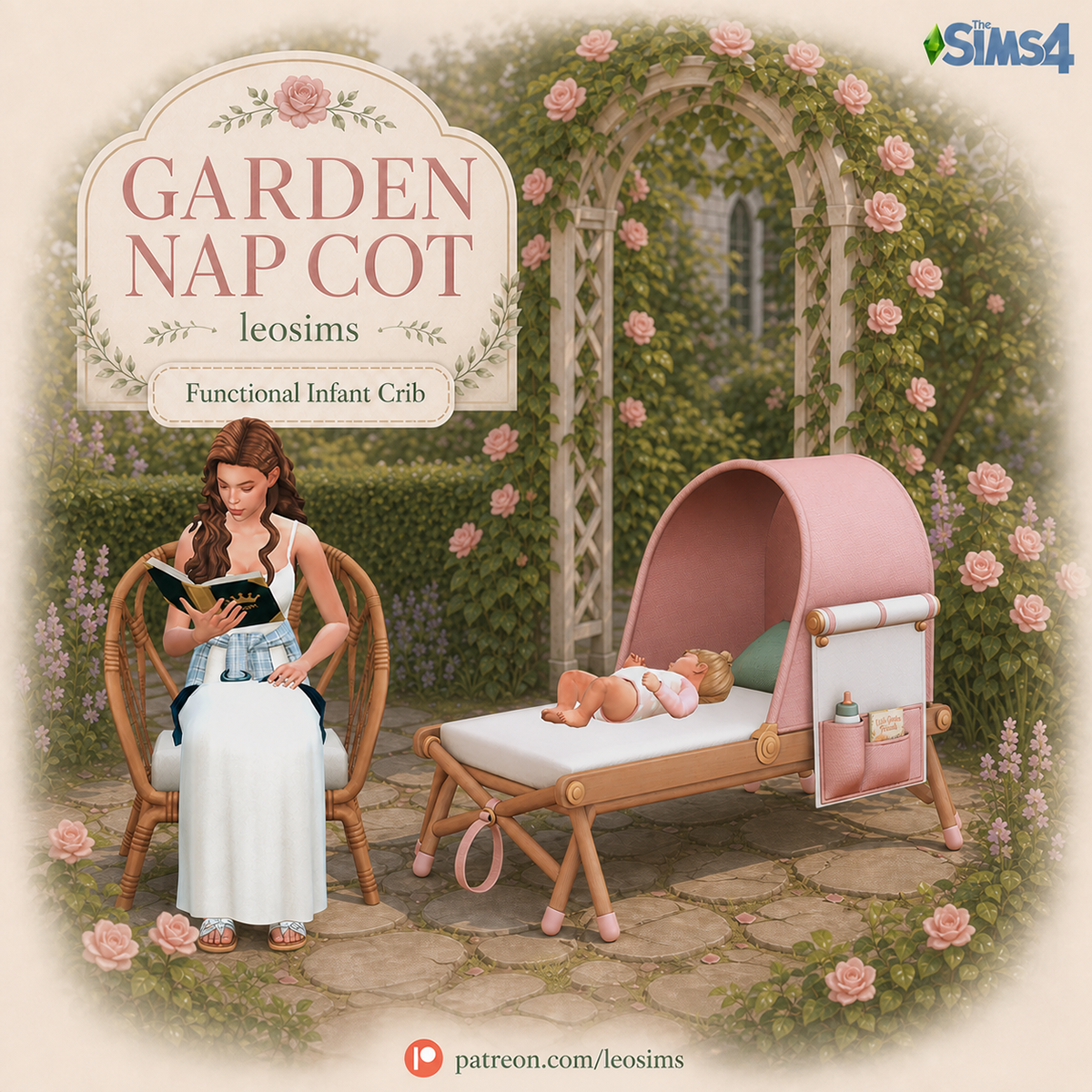 Кроватка для младенцев "Infant Garden Nap Cot"
