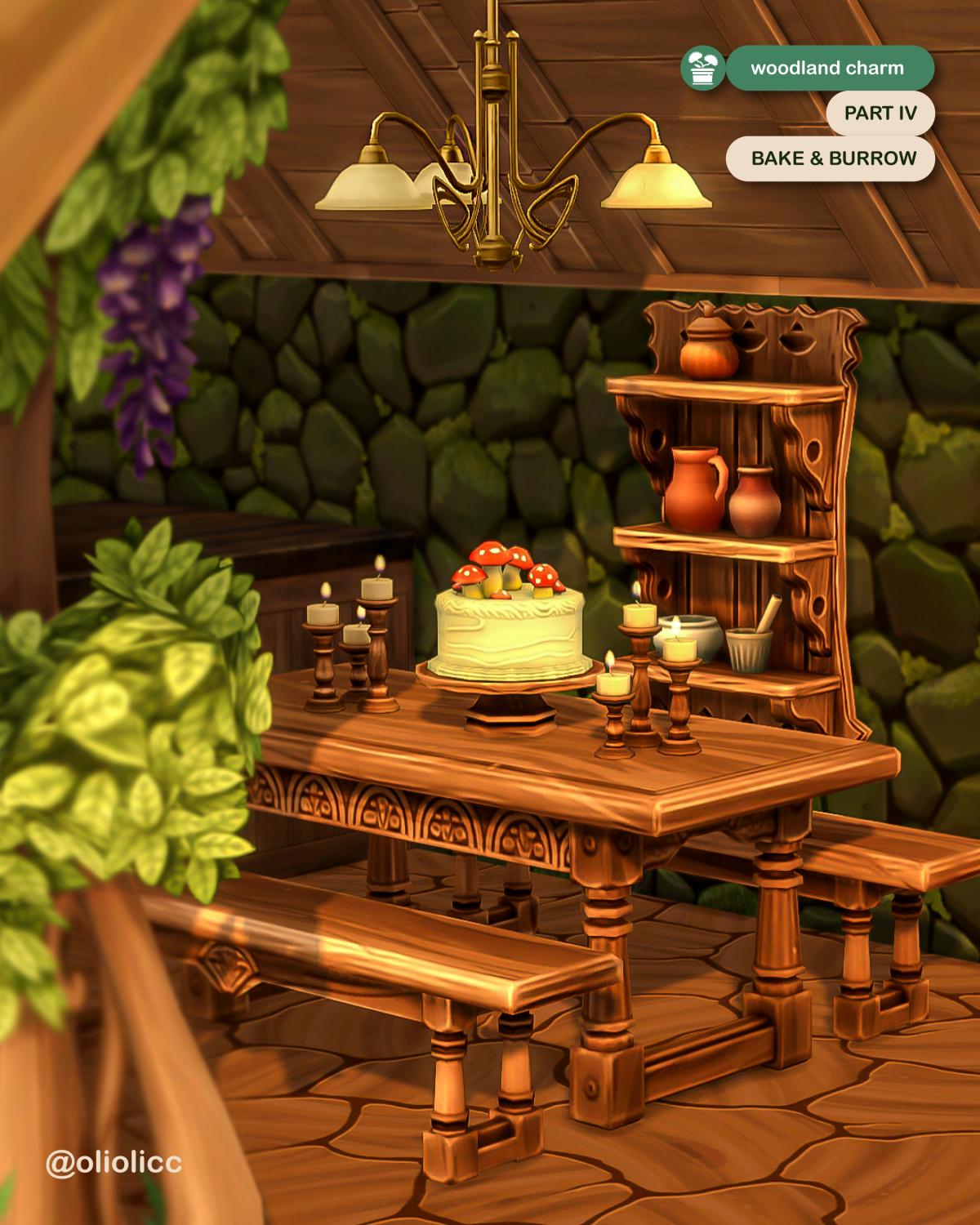 Лесная столовая "Woodland Charm: Part IV – Bake & Burrow"