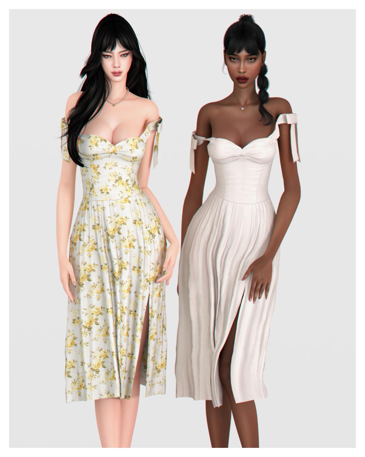 Летнее платье "Off Shoulder Sun Dress"