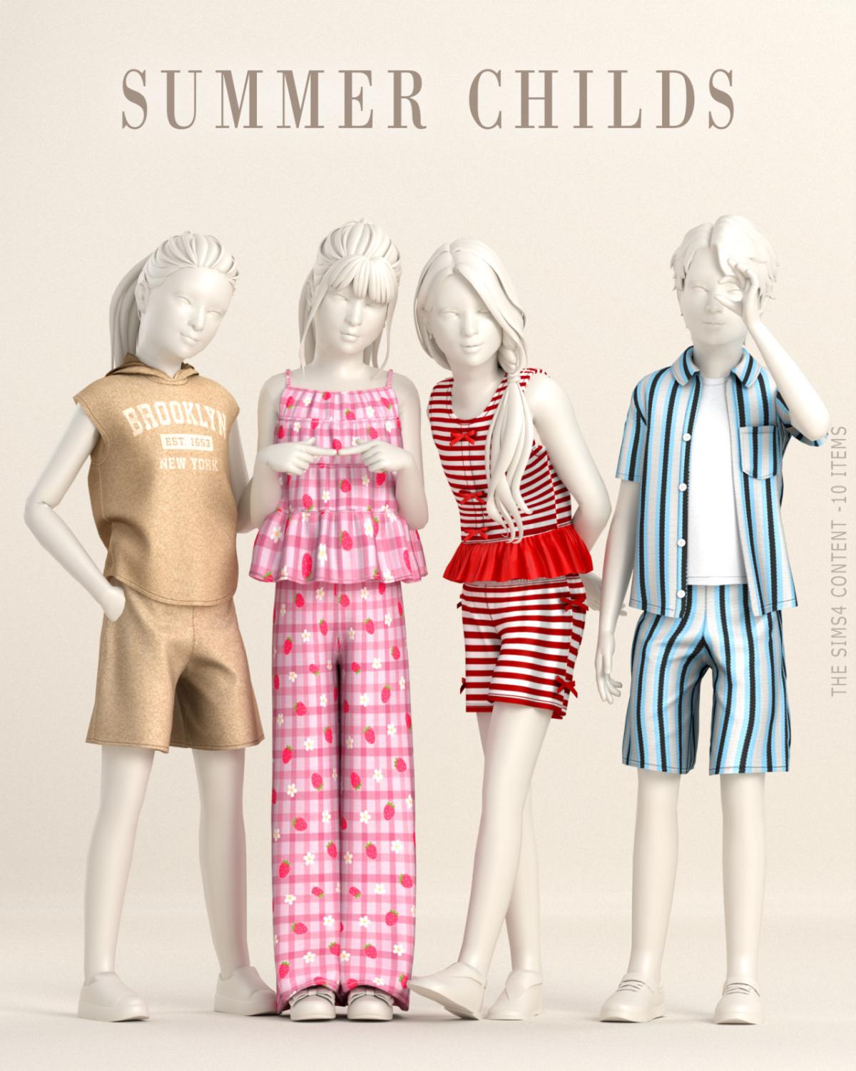 Летняя коллекция для детей "Summer Collection for Childs"