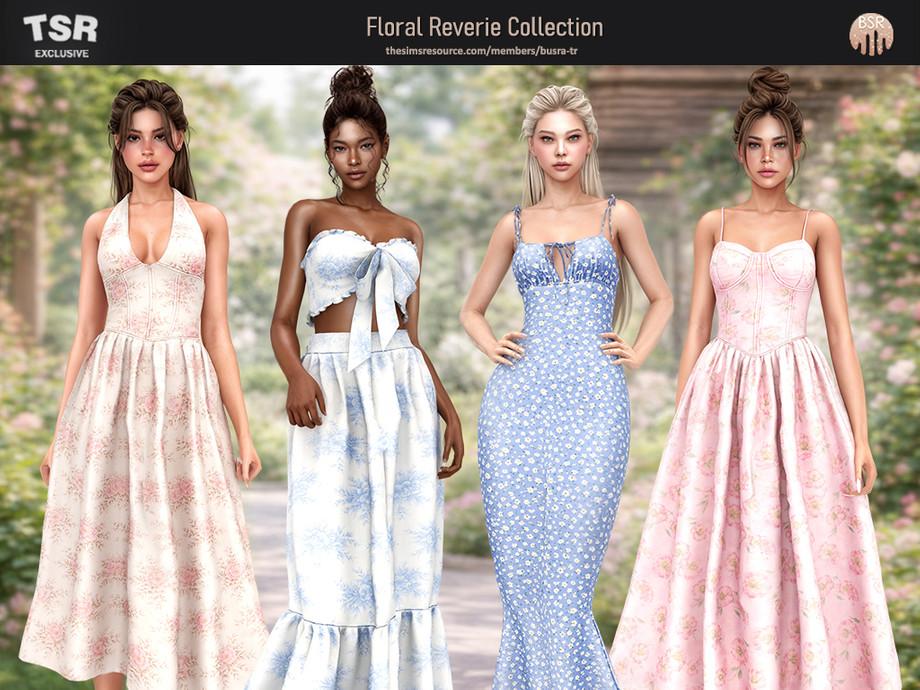 Летняя коллекция для симочек "SET-Floral Reverie Collection BD1669"