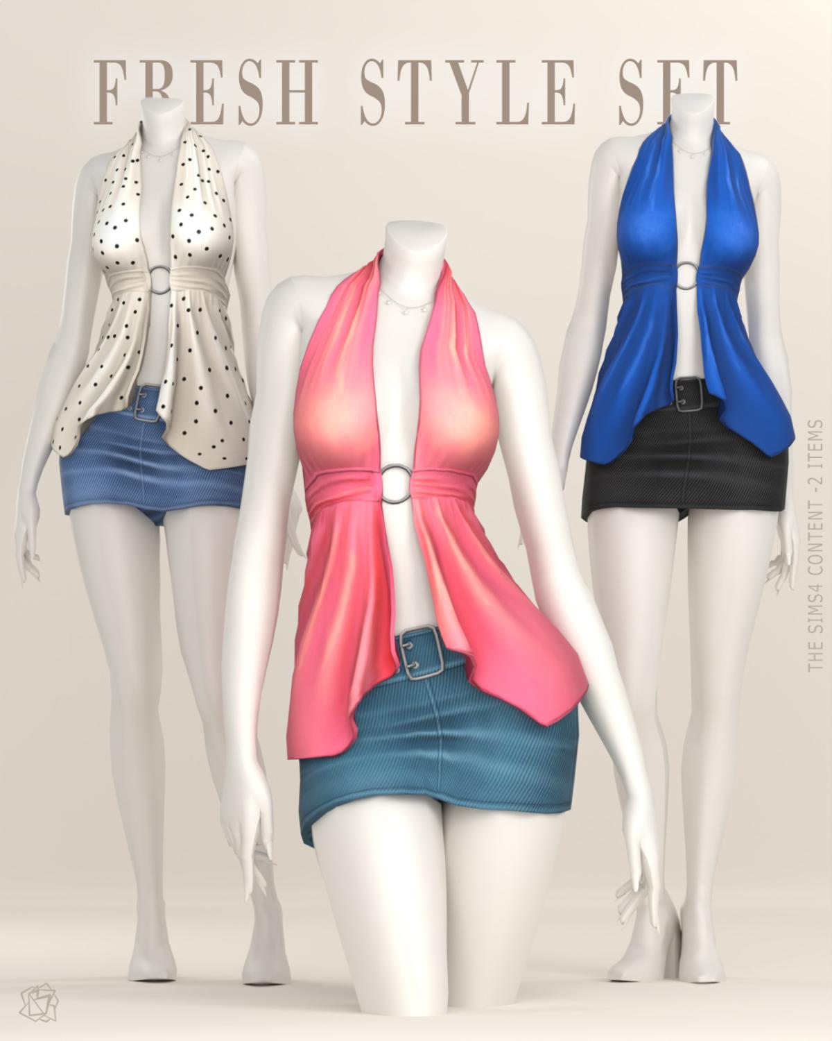 Летний комплект для симочки "Fresh summer style"