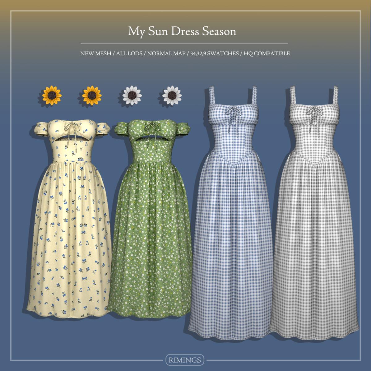 Летний мини-сет "My Sun Dress Season"
