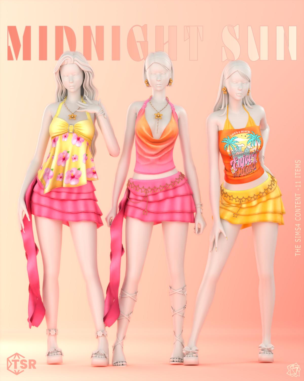 Летний сет для симочки "MIDNIGHT SUN WITH TSR"