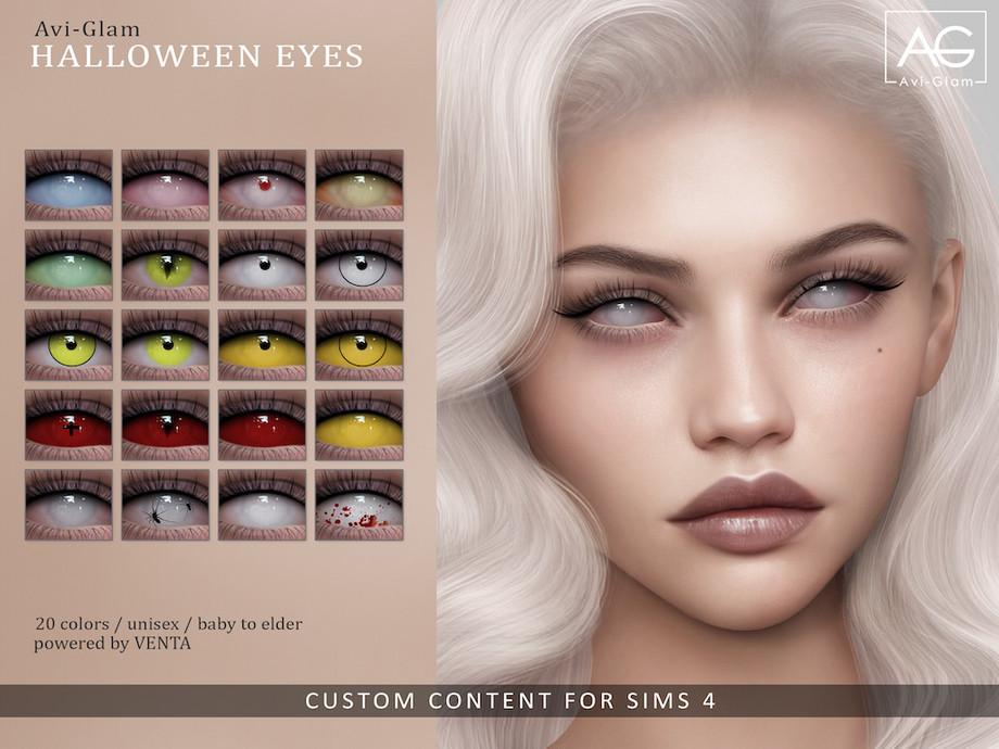 Линзы для Хэллоуина "Avi-Glam - Halloween Eyes"