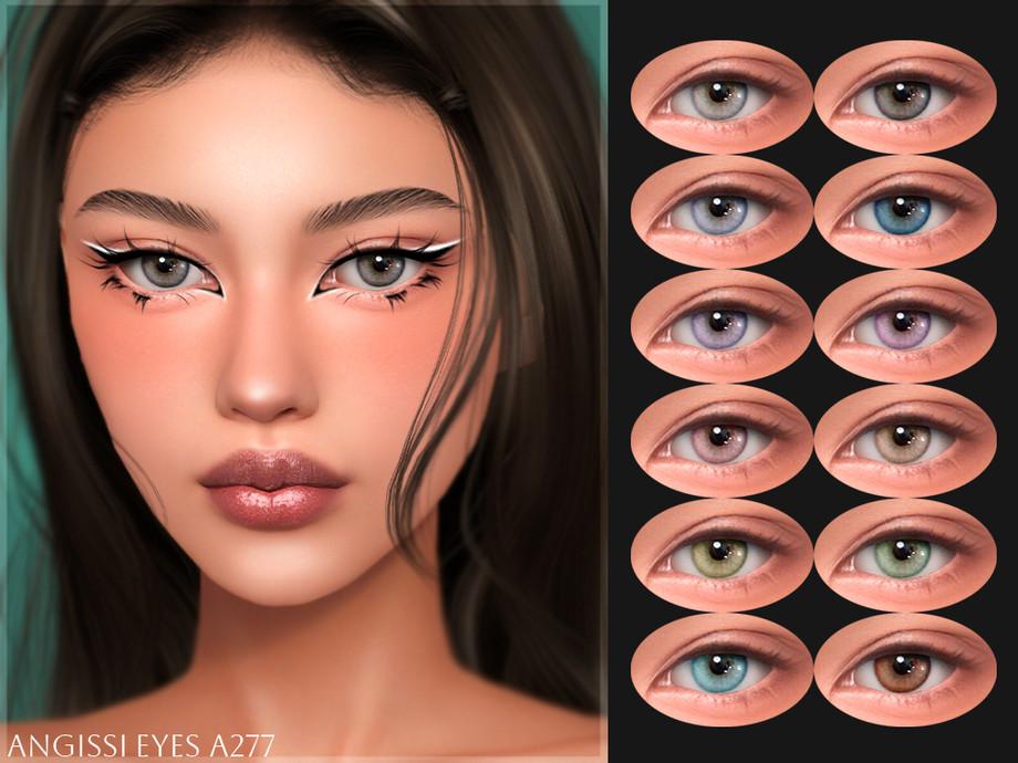 Линзы и косметика "EYES A277, Eyeliner A245 & Lipstick A216"