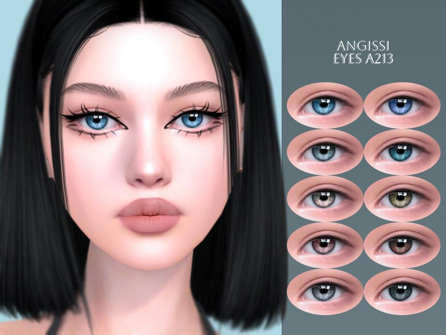 Линзы и подводка "EYES A213 & Eyeliner A186"