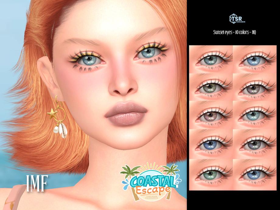 Линзы "IMF Sunset Eyes Coastal Escape"