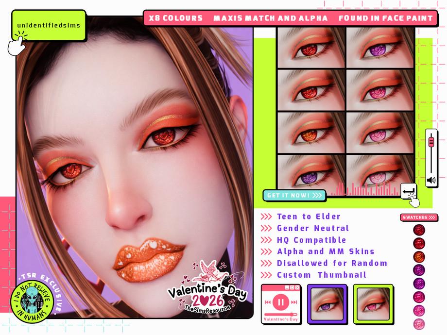 Линзы "Valentine's Day Eyes"