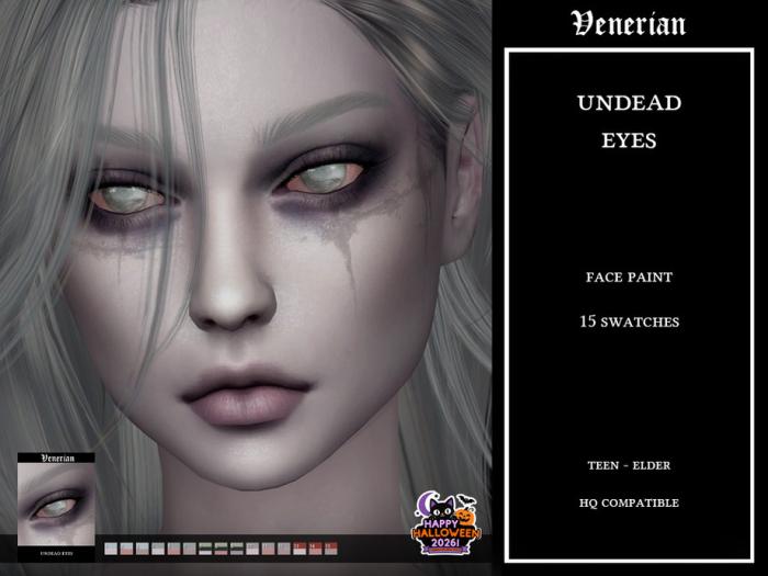 Линзы живого мертвеца "Undead Eyes Halloween 2026"