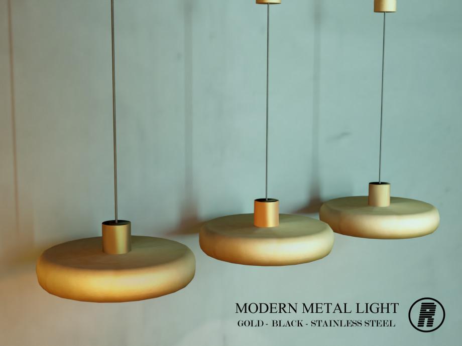 Люстра "Modern Metal Light"