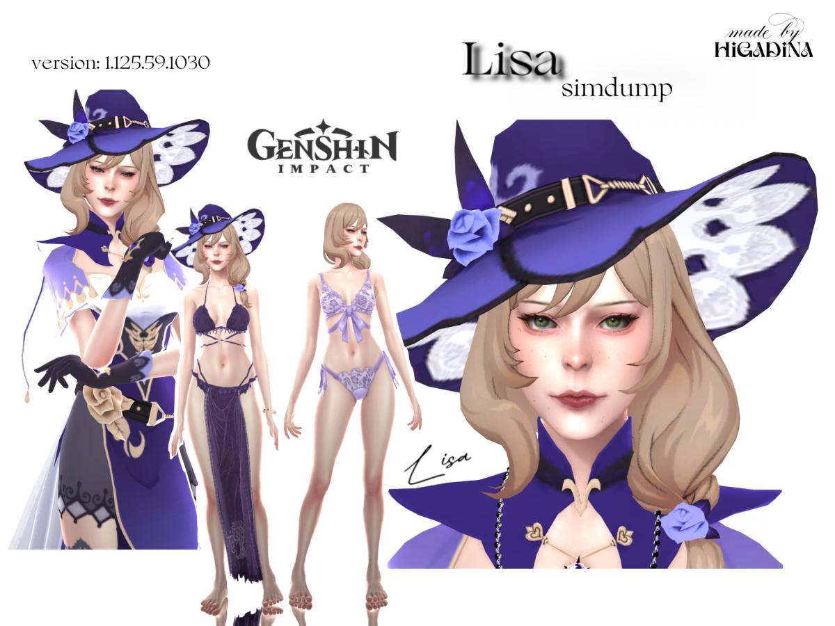 Лиза геншин импакт | Lisa Genshin Impact by HiGadina