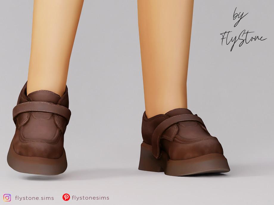 Лоферы для детей "Child Strap Casual Loafers On Thick Sole"