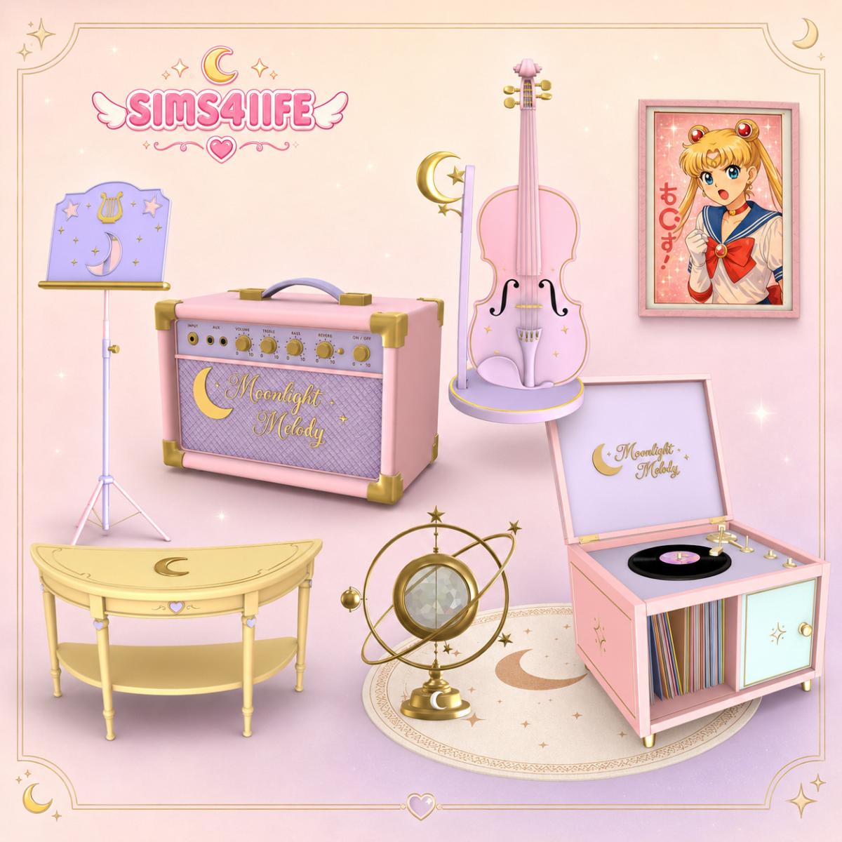 Лунный сет. Часть 1 "Moonlight Melody set"