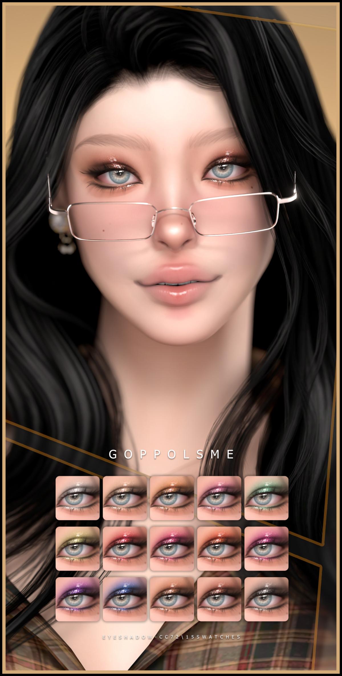 Макияж глаз "Eyeshadow CC 72"
