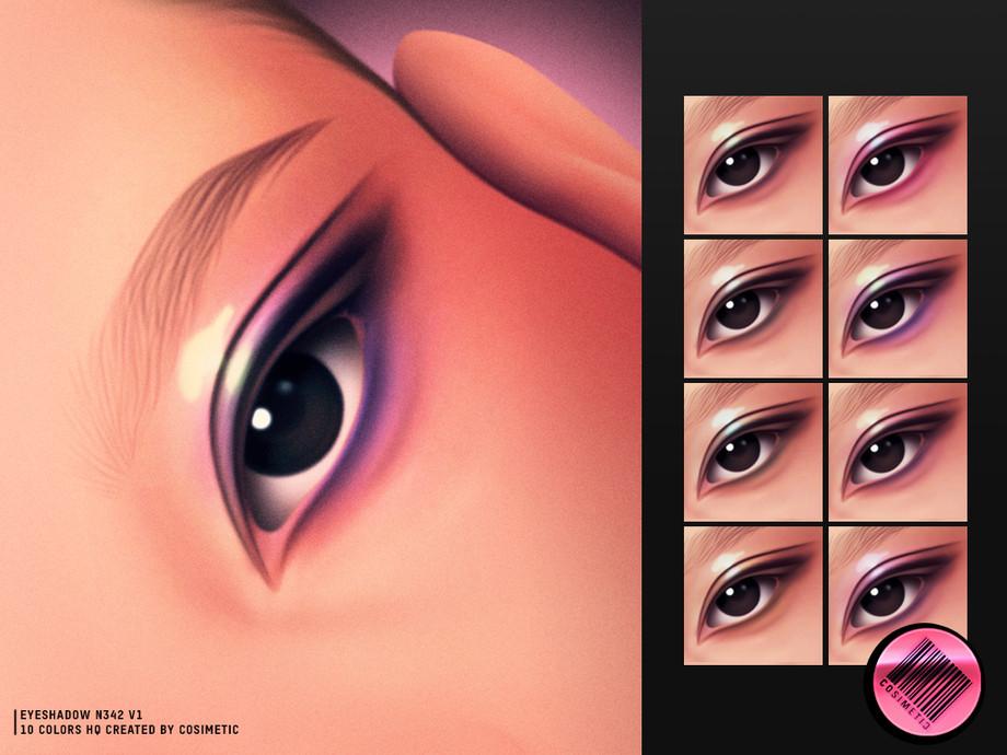 Макияж глаз "Glossy Basic Eyeshadow 342"
