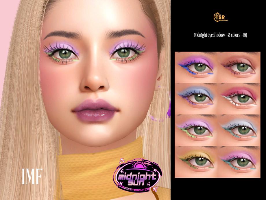 Макияж глаз "IMF Midnight Eyeshadow"