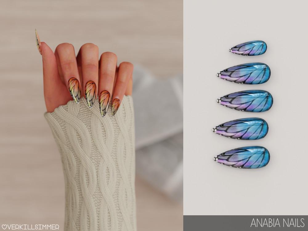 Маникюр "Anabia nails"