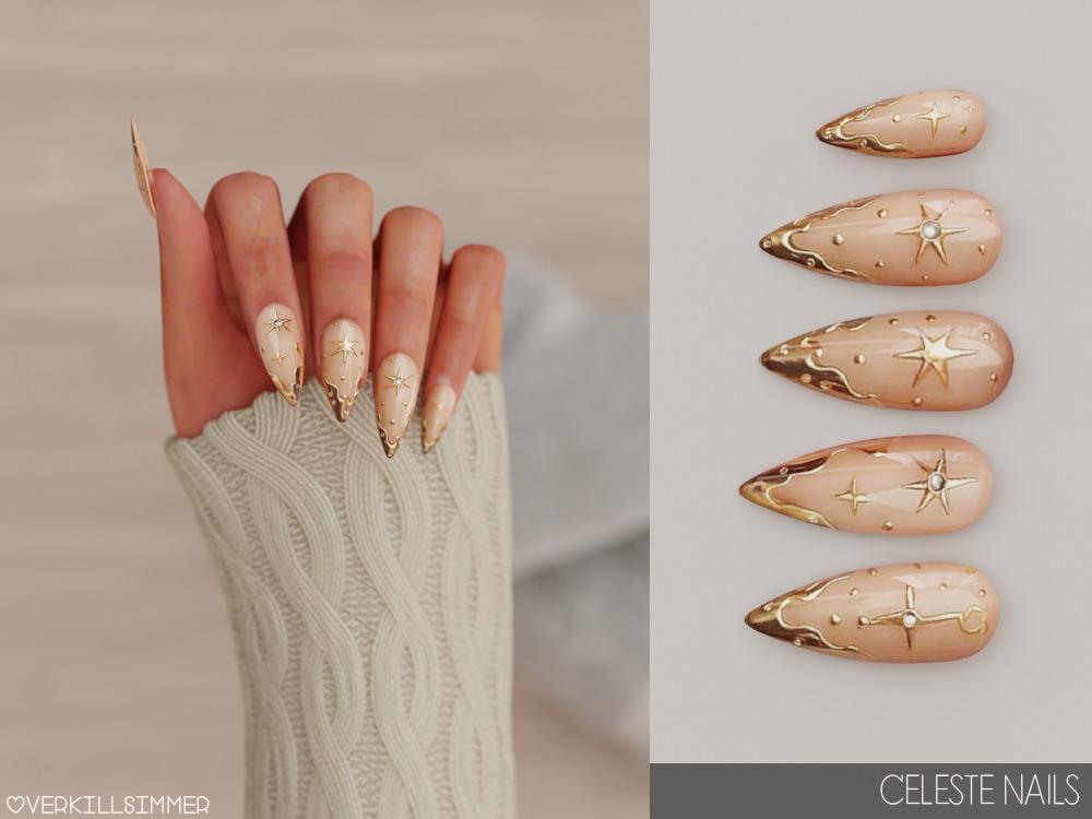 Маникюр "Celeste nails"