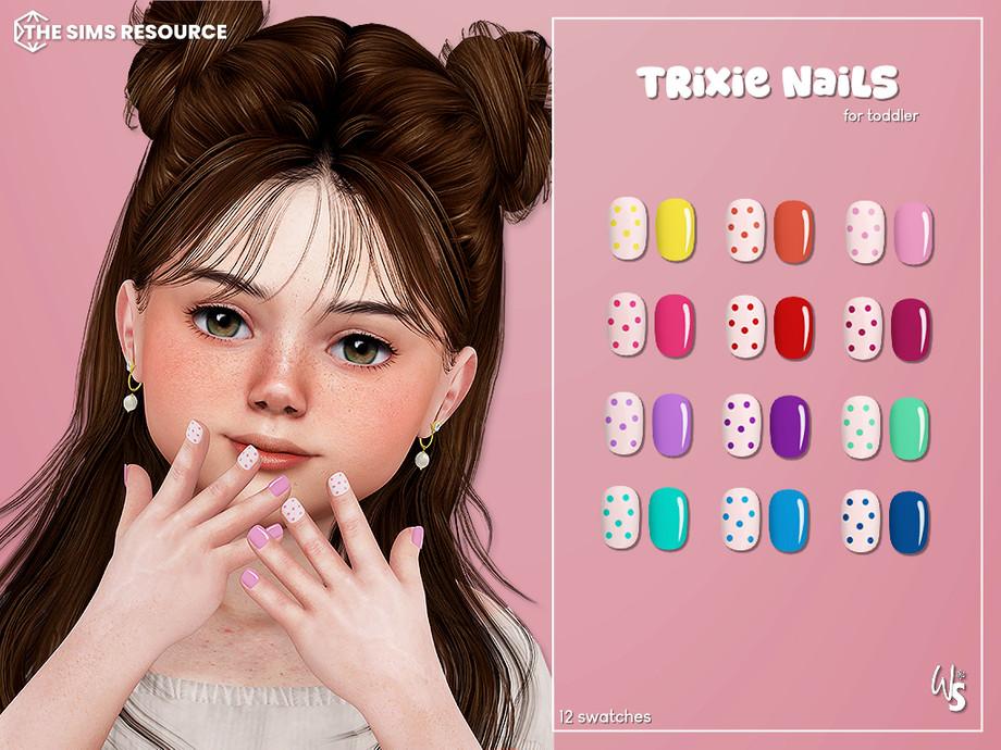 Маникюр для малышек "Trixie Nails for toddler"